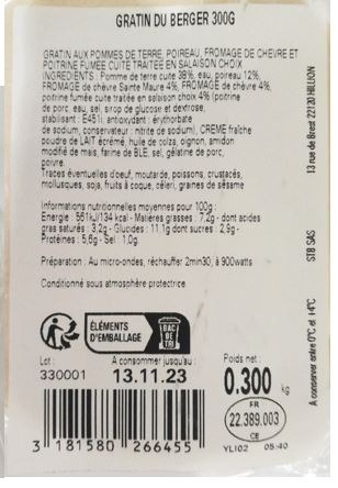 Visuel N°1 du produit rappelé