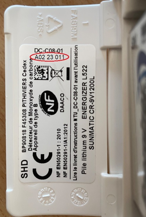 Visuel N°1 du produit rappelé