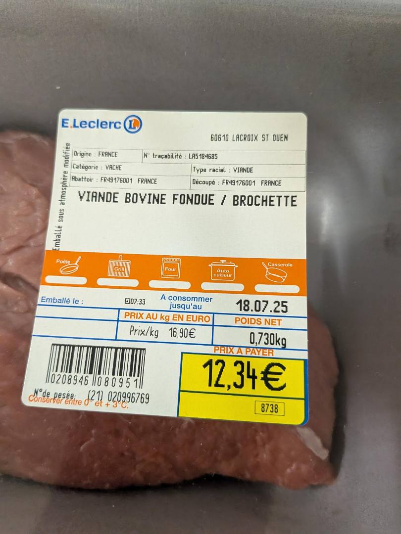 Visuel N°2 du produit rappelé