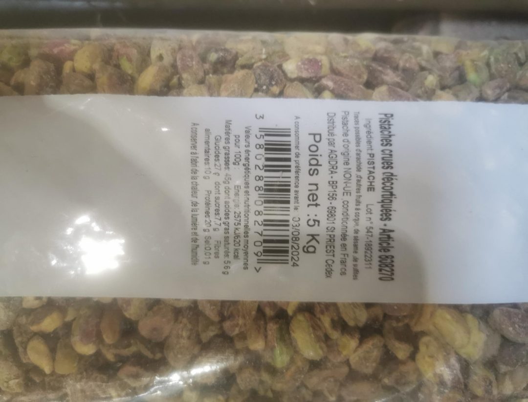 Visuel N°2 du produit rappelé