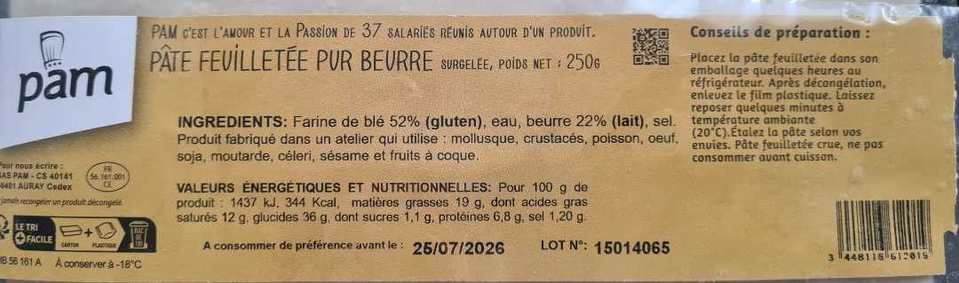 Visuel N°2 du produit rappelé