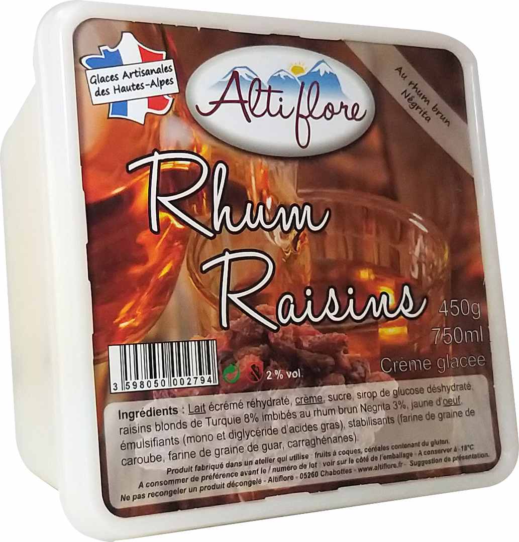 Visuel N°4 du produit rappelé : Crèmes glacées Altiflore