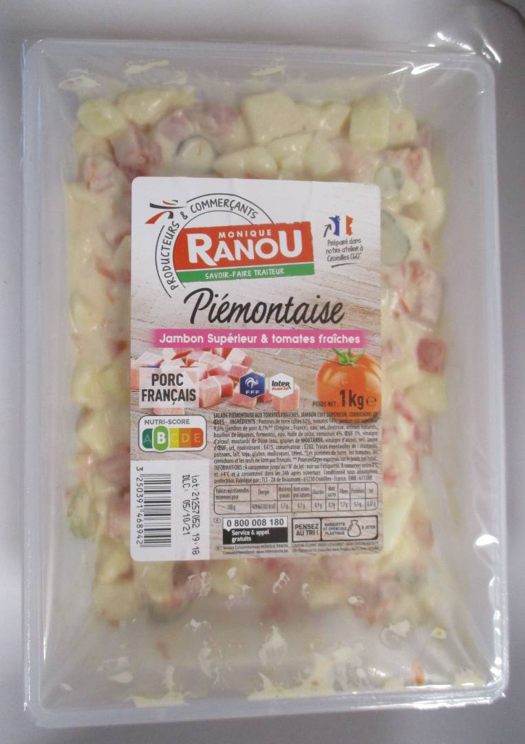 Visuel N°2 du produit rappelé