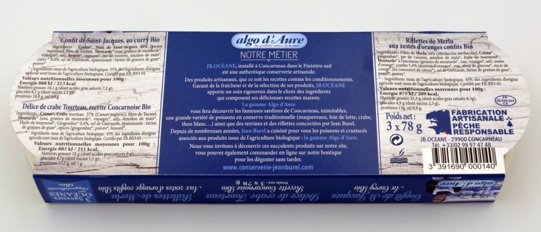 Visuel N°1 du produit rappelé