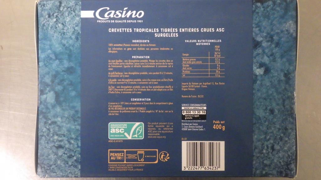 Visuel N°2 du produit rappelé