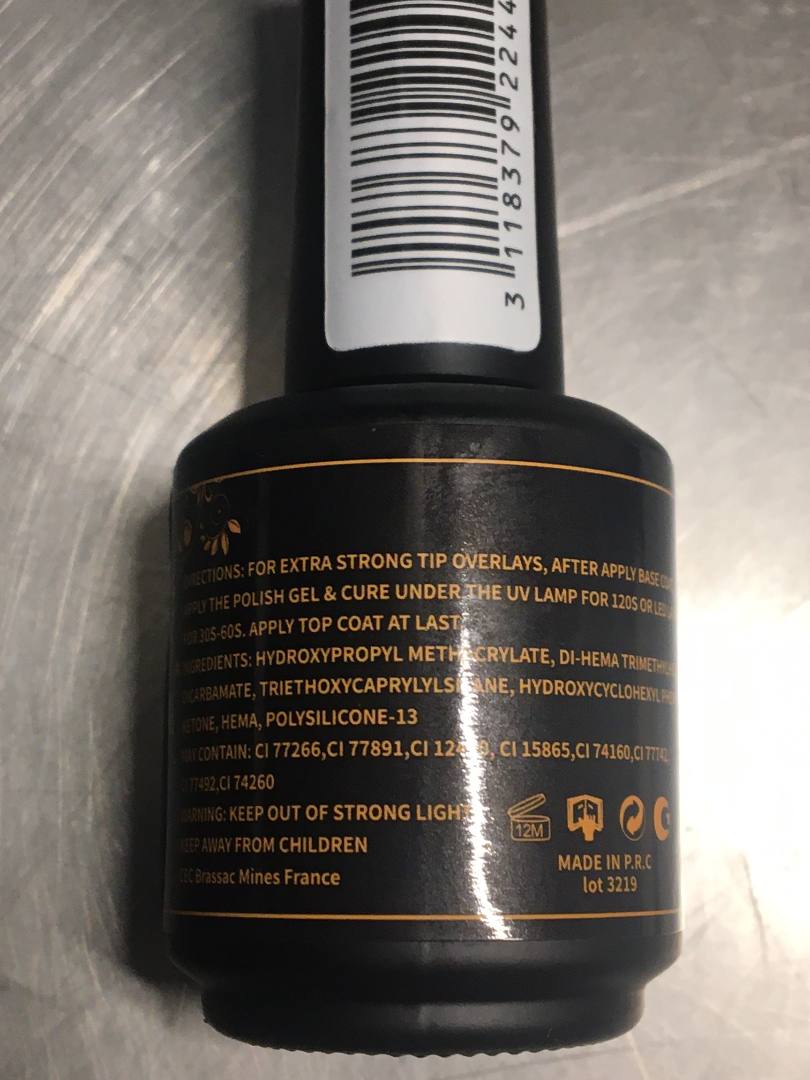 Visuel N°1 du produit rappelé